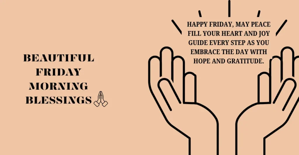 Beautiful Friday Morning Blessings