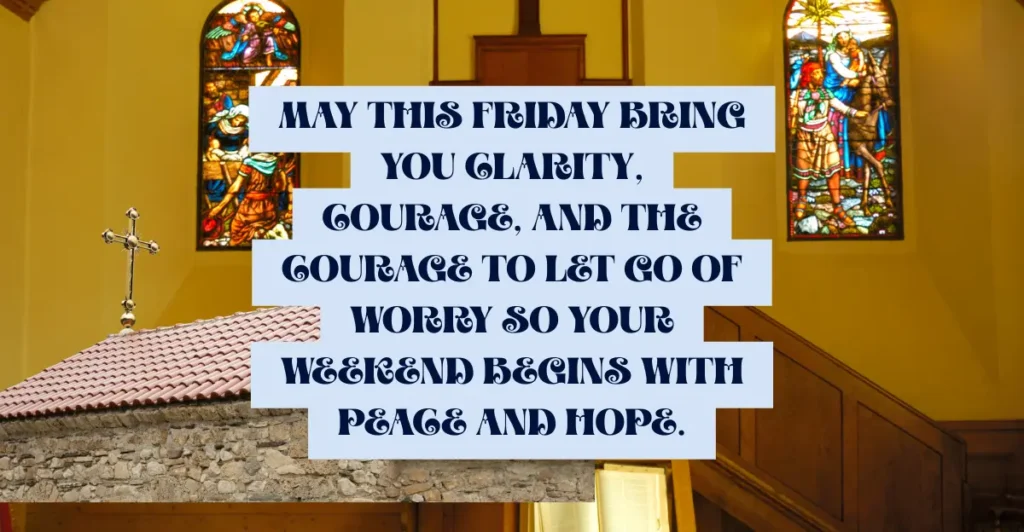 Friday Blessings and Prayers