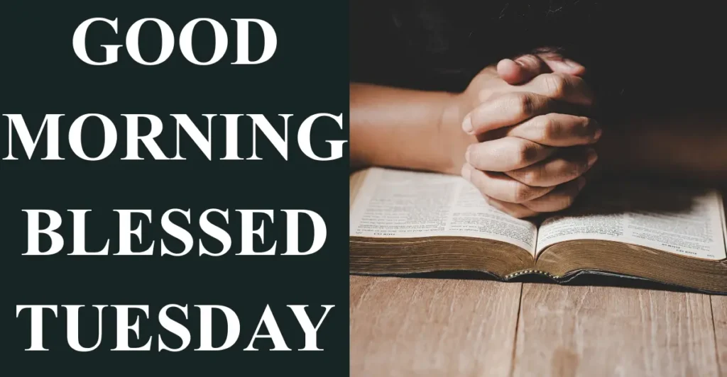 Good Morning Blessed Tuesday