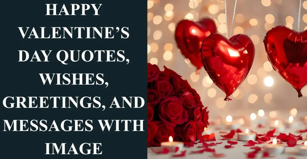 Happy Valentine’s Day Quotes, Wishes, Greetings, and Messages with Image
