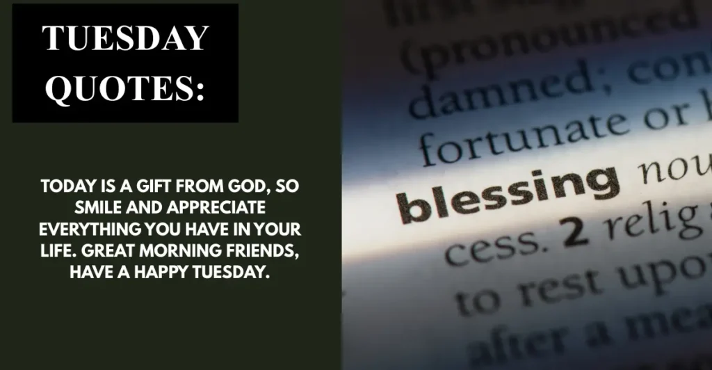 Tuesday Quotes: