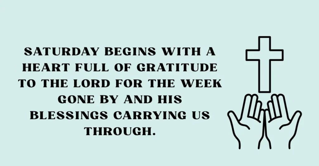 Saturday Morning Blessings: Messages of Joy and Faith in God