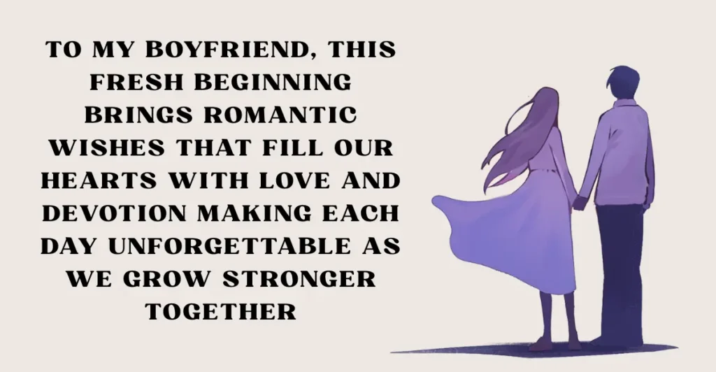 Romantic New Month Wishes For My Boyfriend