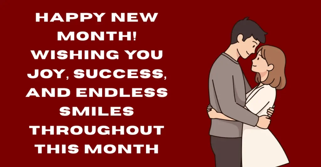 Short & Sweet Happy New Month Text Messages
