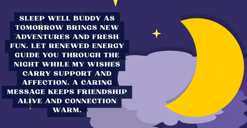 Good Night Messages for Close Friends