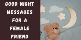 50+ Good Night Messages for a Female Friend